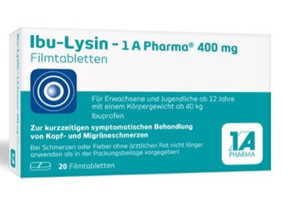 IBU-LYSIN 1A Pharma 400 mg filmtabletta, 20 db kapszula