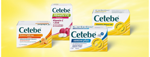 CETEBE C-vitamin lassan felszabaduló kapszula 500 mg, 120 db