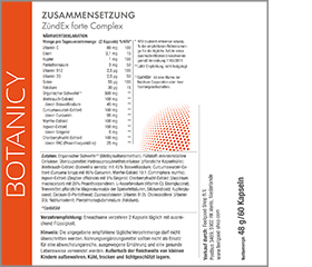ZÜNDEX forte Complex OptiMSM kapszulával, 60 db kapszula