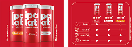 IPALAT Torokcsepp cukormentes, 40 db
