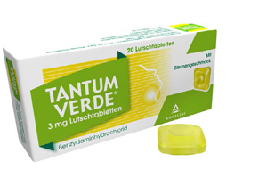 TANTUM VERDE 3 mg-os cukorkák citrom ízesítéssel, 20 db