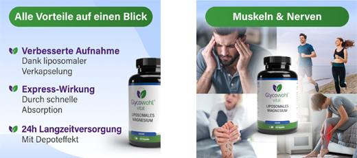 GLYCOWOHL vital liposzómás magnézium nagy dózisú kapszula, 120 db