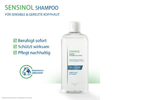 DUCRAY SENSINOL Sampon Physio bőrvédővel, 400 ml