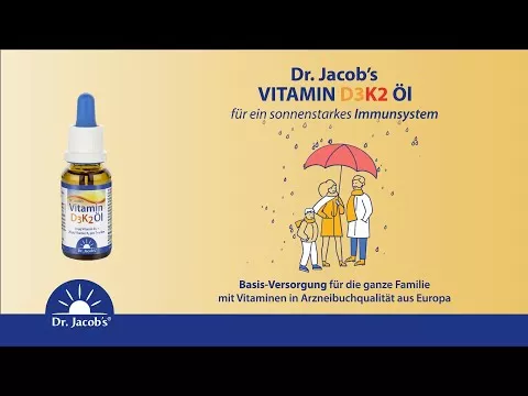 Videó erről Vitamin D3K2 olaj forte Dr. Jacob`s cseppek, 20 ml