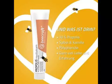 Videó erről Beecraft propoliszos bőrbalzsam, 30 ml