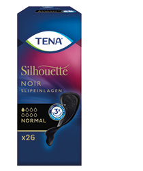 TENA SILHOUETTE Harisnyabélés normál noir, 26 db