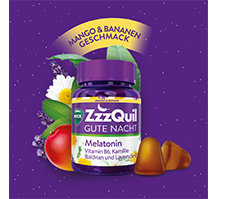 WICK ZzzQuil Good Night Mango & Banán, 60 db