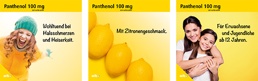 PANTHENOL 100 mg Jenapharm tabletta, 50 db