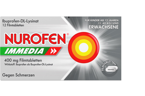 NUROFEN Immedia 400 mg filmtabletta, 12 db