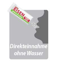 EISEN DIREKT plusz C-vitamin+folsav+B12 por, 60 db