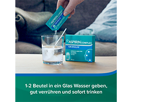 ASPIRIN COMPLEX tasak granulátummal szuszpenzió készítéséhez, 10 db