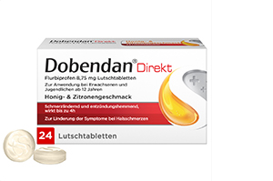 DOBENDAN Direct Flurbiprofen 8,75 mg tabletta, 24 db