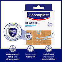 HANSAPLAST Klasszikus gipsz 8cm x1 m, 1 db