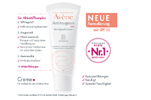 AVENE Antirougeurs nappali nyugtató krém SPF 30, 40 ml