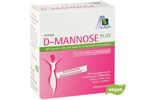 D-MANNOSE PLUS 2000 mg Tabl.w.Vit.u.Mineralstof., 60 db
