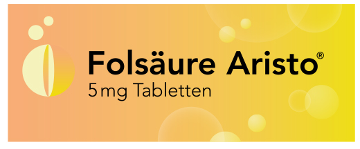 FOLSÄURE ARISTO 5 mg-os tabletta, 100 db