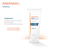 DUCRAY ANAPHASE+ Sampon hajhullás, 400 ml