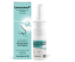 LEVOCAMED 0,5 mg/ml orrspray szuszpenzió, 5 ml