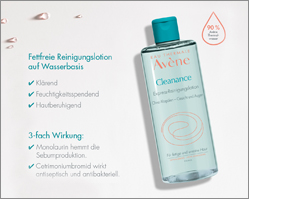 AVENE Cleanance micellás tisztító testápoló, 400 ml