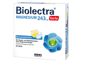 BIOLECTRA Magnézium 243 mg forte Lemon Br. tbl, 20 db
