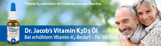 VITAMIN K2D3 olaj Dr.Jacob's, 20 ml