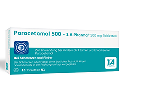 PARACETAMOL 500-1A Pharma tabletta, 10 db