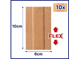 HANSAPLAST Rugalmas gipsz 6 cmx1 m, 1 db