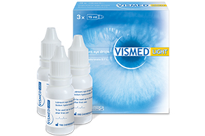 VISMED könnyű szemcsepp, 3X15 ml