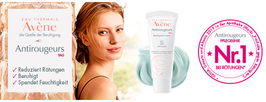 AVENE Antirougeurs nappali nyugtató krém SPF 30, 40 ml