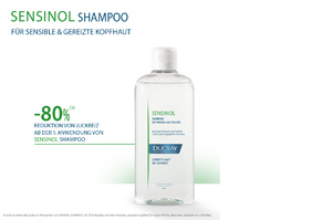 DUCRAY SENSINOL Sampon Physio bőrvédővel, 400 ml