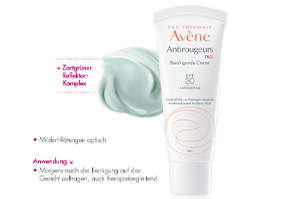 AVENE Antirougeurs nappali nyugtató krém SPF 30, 40 ml