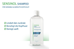DUCRAY SENSINOL Sampon Physio bőrvédővel, 400 ml