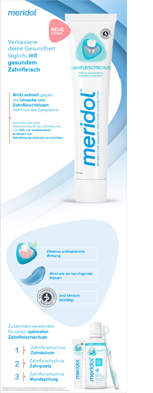 MERIDOL Fogkrém, 75 ml