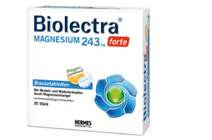 BIOLECTRA Magnézium 243 mg forte narancs pezsgőtabletta, 20 db