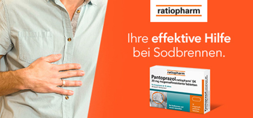 PANTOPRAZOL-ratiopharm SK 20 mg bélsavmentes tabletta, 14 db