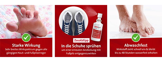 MYKOSERT Spray bőr- és lábgomba ellen, 2X30 ml