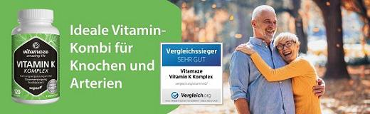 VITAMIN K1+K2 komplex magas dózisú vegán kapszula, 120 db