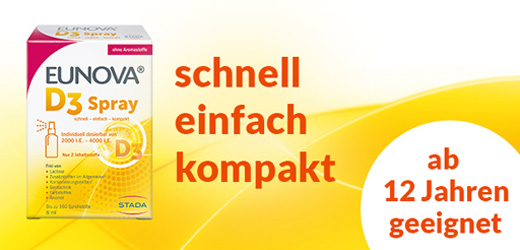 EUNOVA D3-vitamin spray, 8 ml