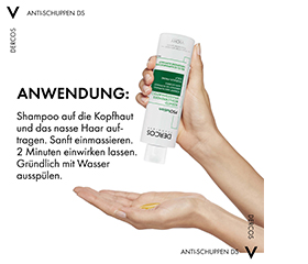 VICHY DERCOS Korpásodás elleni sampon, 200 ml