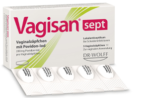 VAGISAN sept hüvelykúpok povidon-jóddal, 5 db