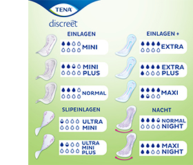 TENA LADY Diszkrét betétek ultra mini, 28 db