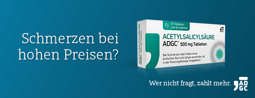 ACETYLSALICYLSÄURE ADGC 500 mg-os tabletta, 30 db