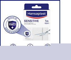 HANSAPLAST Érzékeny tapasz hipoallergén 8 cmx1 m, 1 db
