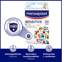 HANSAPLAST Érzékeny gyermek vakolatcsíkok, 20 db