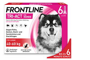 FRONTLINE Tri-Act cseppentős oldat 40-60 kg-os kutyáknak, 6 db