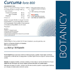 CURCUMA FORTE 800 NovaSol Curcumin kapszula, 30 db