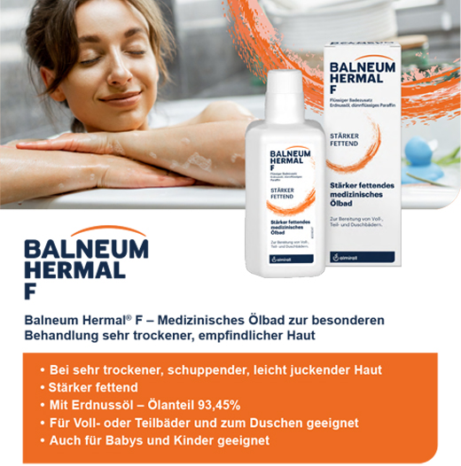BALNEUM Hermal F folyékony fürdőadalék, 200 ml