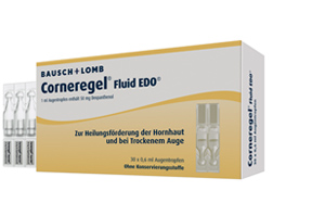 CORNEREGEL Folyadék EDO szemcsepp, 30X0,6 ml
