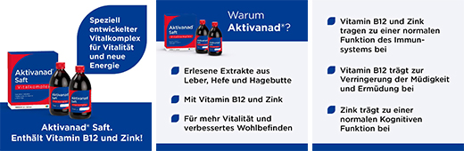 AKTIVANAD gyümölcslé, 2X500 ml