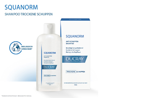 DUCRAY SQUANORM száraz korpásodás elleni sampon, 200 ml